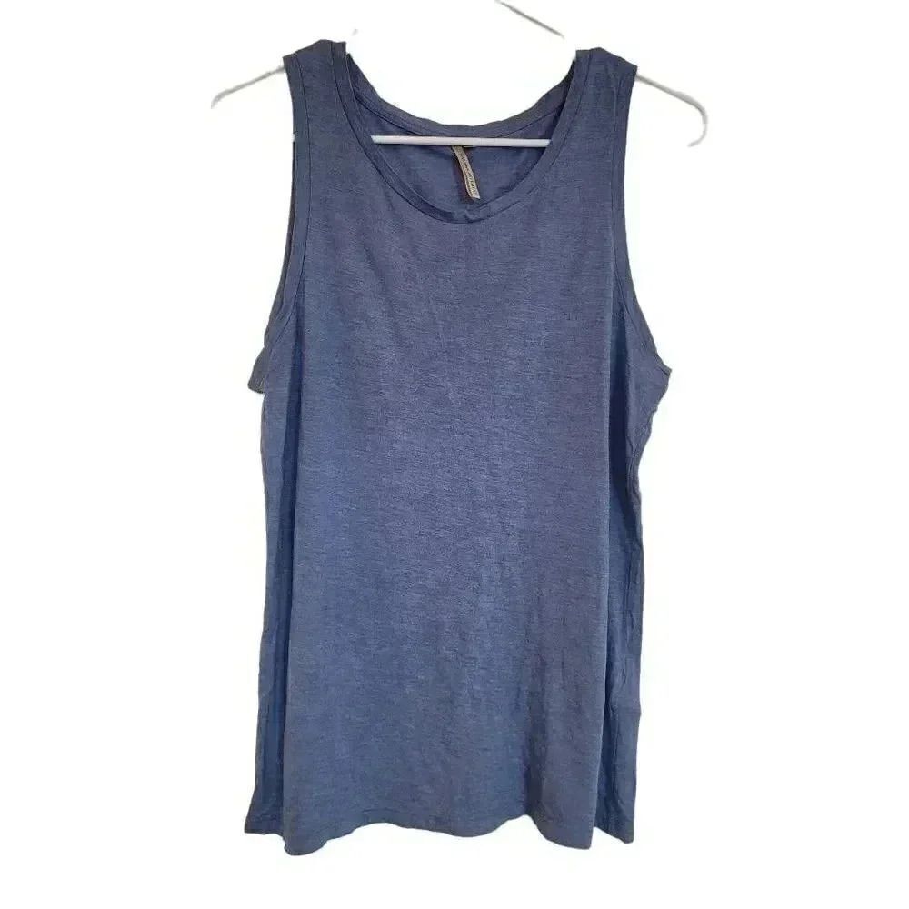 Banana Republic Women's Blue Rayon Tank Top